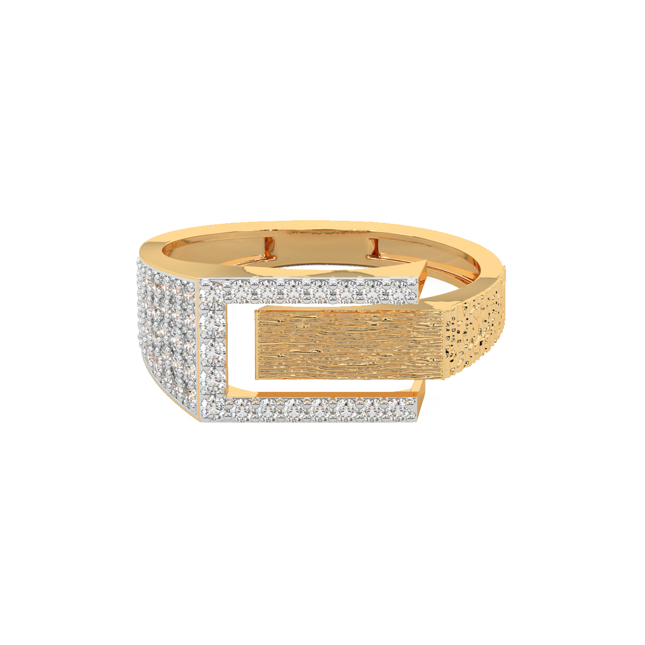 Dan Round Diamond Ring For Men